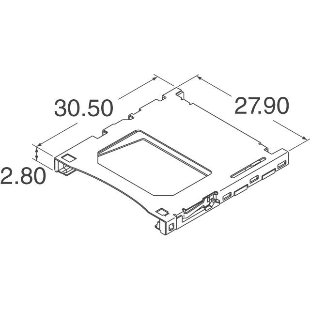 676008001 Molex  PC Card Sockets